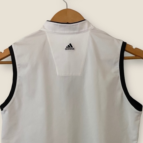 Adidas Athletic Sleeveless Golf Polo Shirt Small - Picture 6 of 7